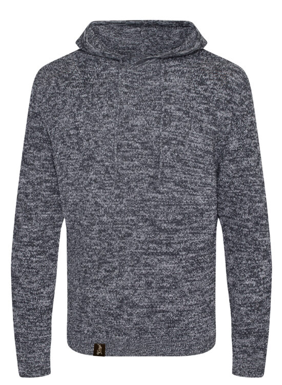 Regenerated Knitted Hoodie