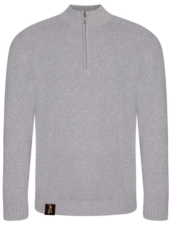 Wakhan ¼ regen zip knit sweater