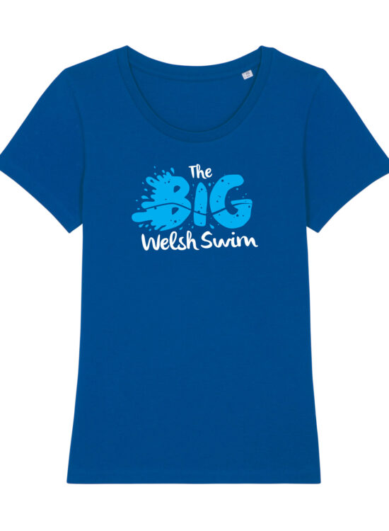 Big Welsh Swim Ladies Organic Cotton T Shirt English