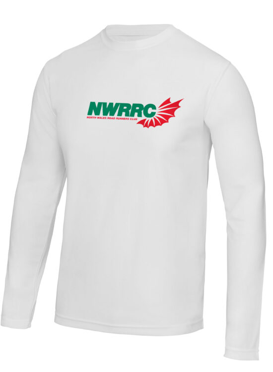 Mens North Wales Road Runners Club Long Sleeved Top