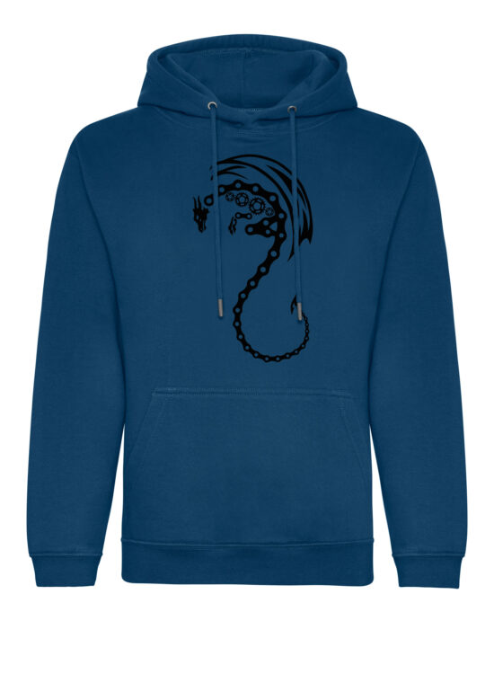 Dragon Hoodie - Ink Blue