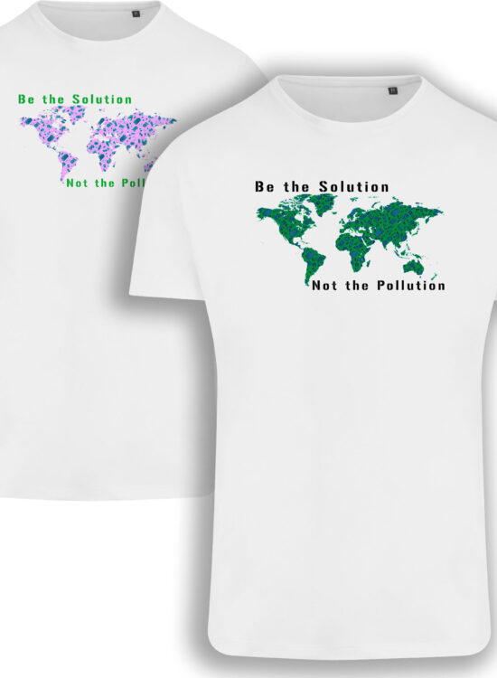 Be the Solution Not the Pollution Tech Tee