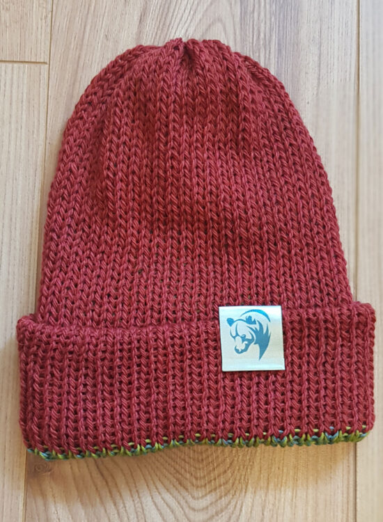 Pomegranate Wool Beanie