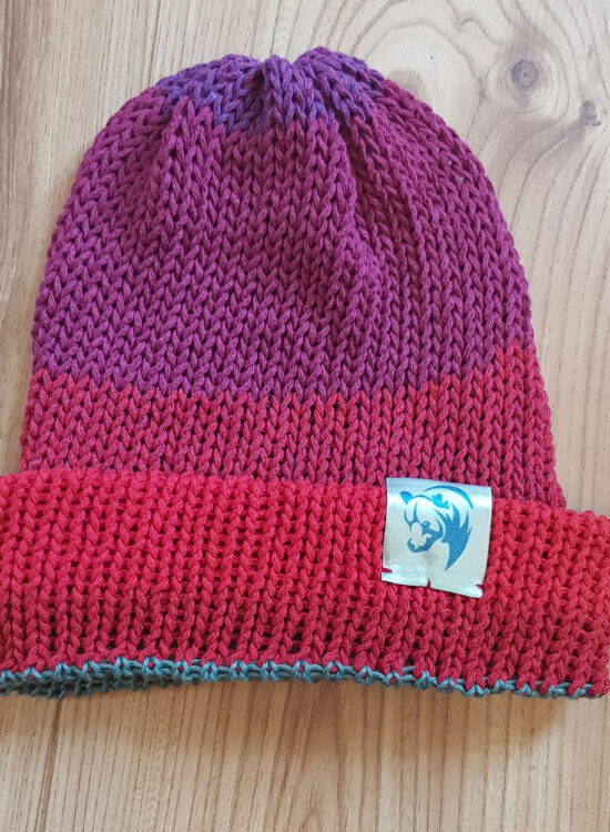 Vinyl Bear Fishermans Hat - Red
