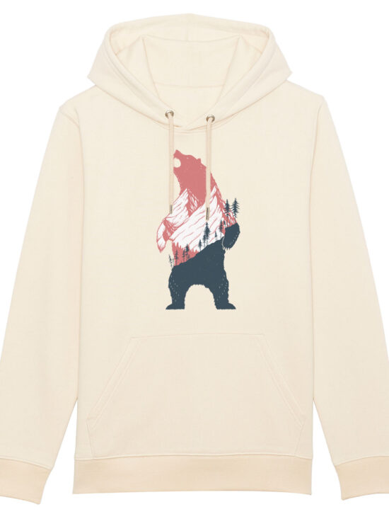 Outdoors Bear Hoodie Adults