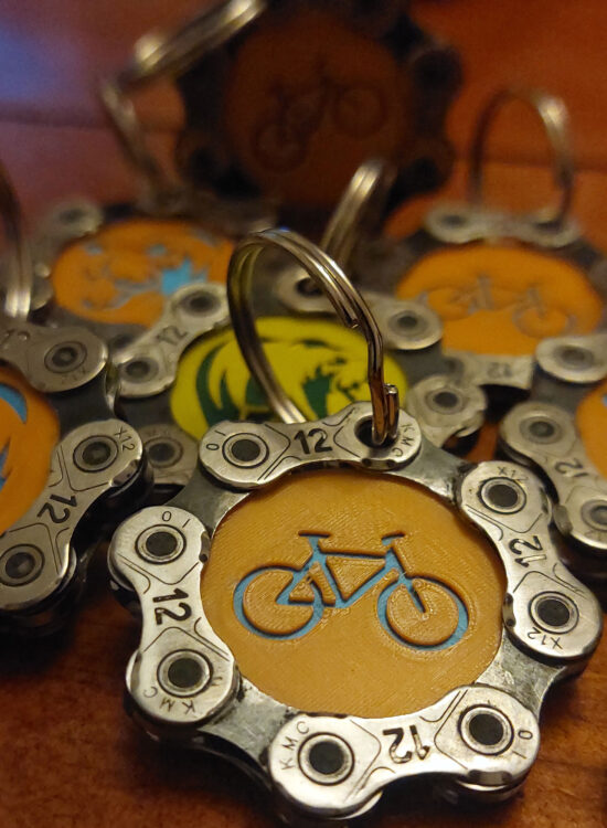 Bike Keyring