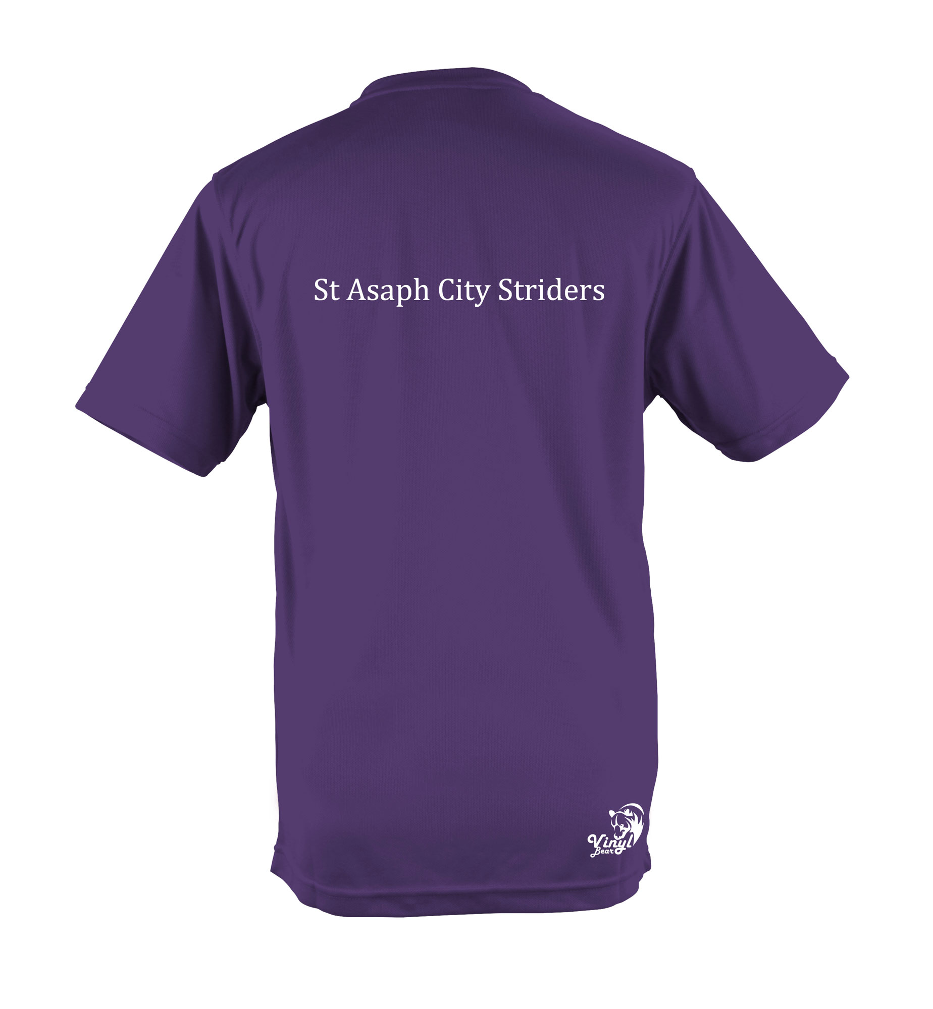 St Asaph Striders Mens Tech Tee - Image 2