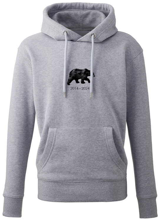 Vinyl Bear 10 years Hoodie