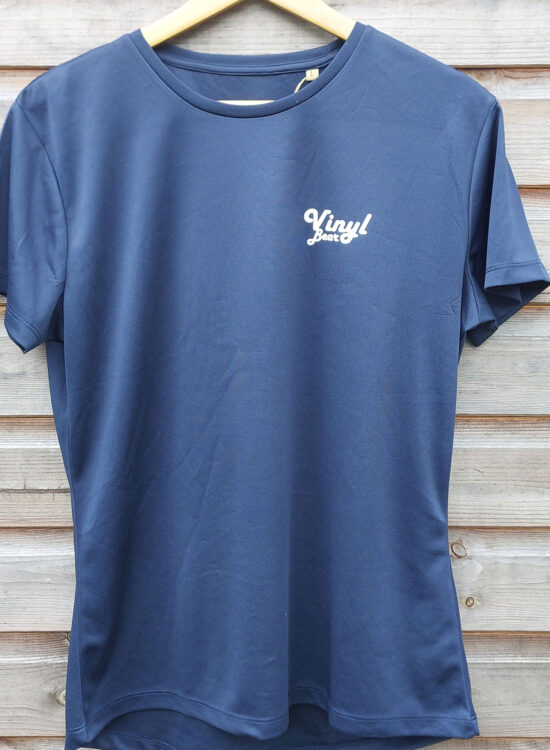 Small Ladies Fit Eco Sportwear Tech Tee Navy