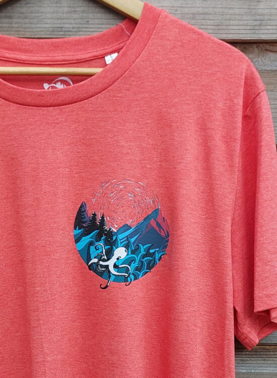 Stargazing Tee Pink Large Unisex