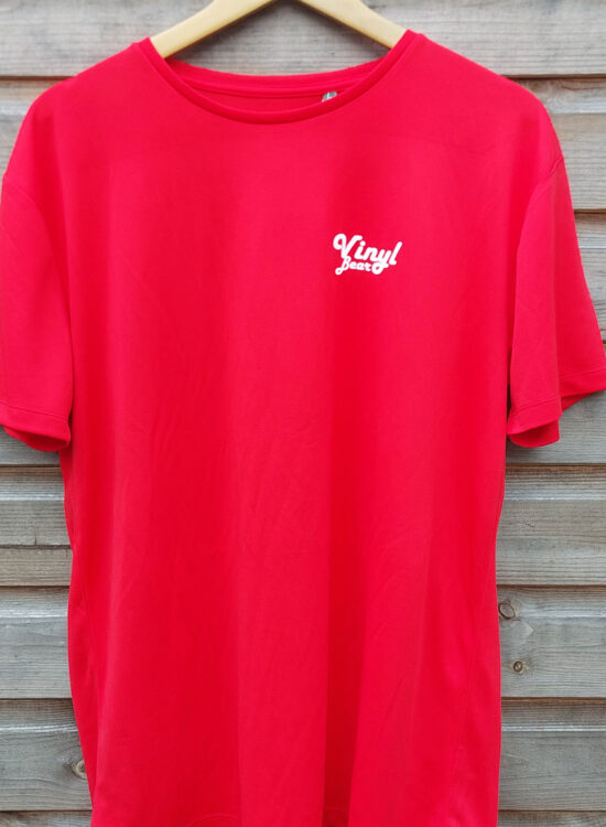 Small Mens Eco Sportswear Tech Tee Red