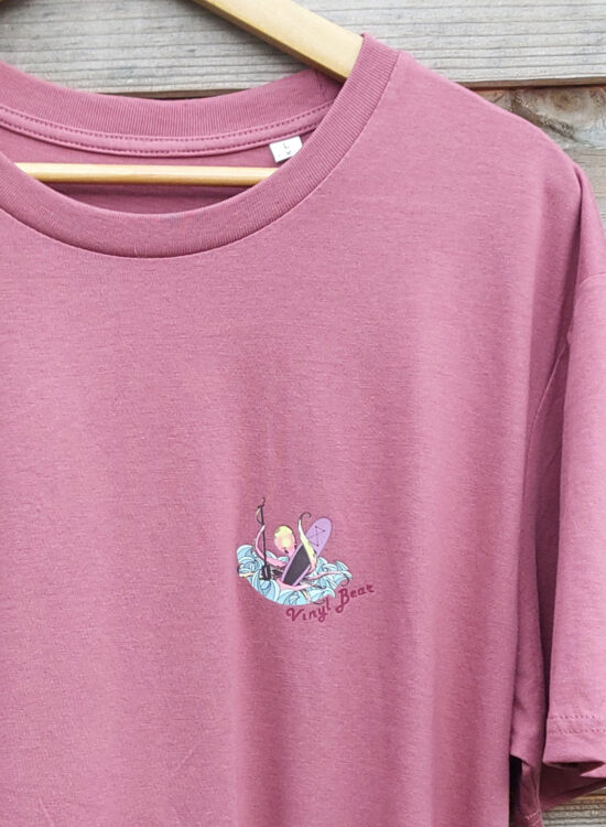 Octopws Board Tee Rose Clay Large unisex